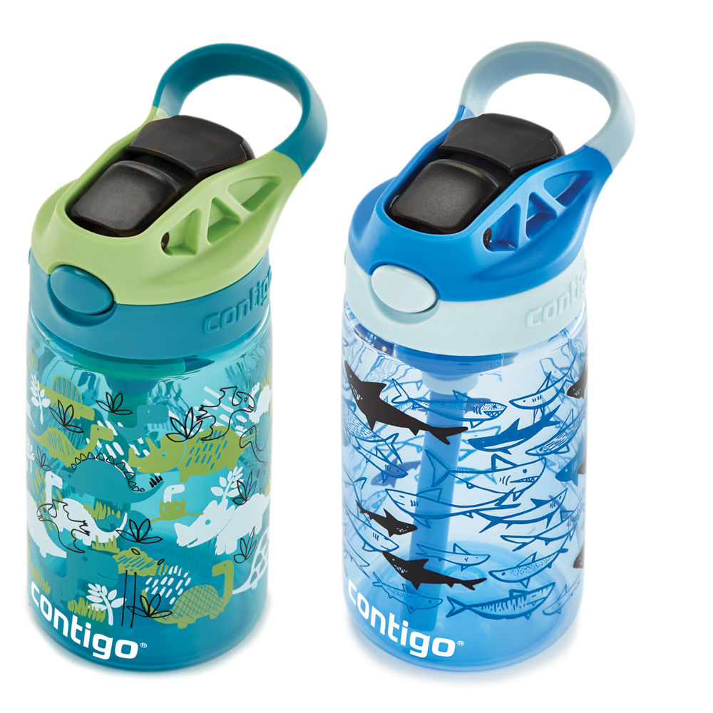 Kids Straw Water Bottle with AUTOSPOUT® Lid, 14oz