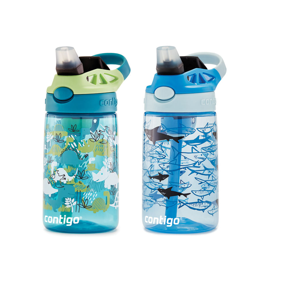 Kids Straw Water Bottle with AUTOSPOUT® Lid, 14oz