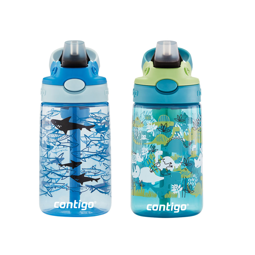 Kids Straw Water Bottle with AUTOSPOUT® Lid, 14oz