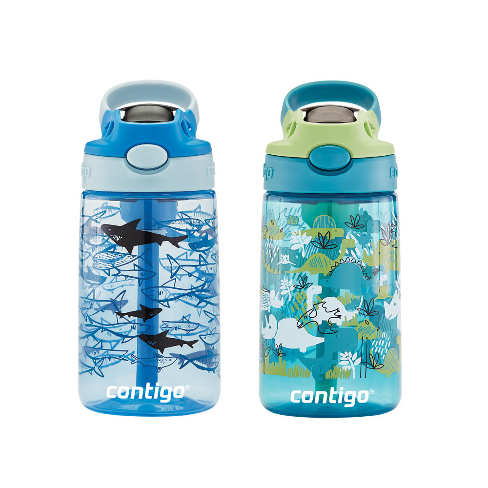 Kids Straw Water Bottle with AUTOSPOUT® Lid, 14oz