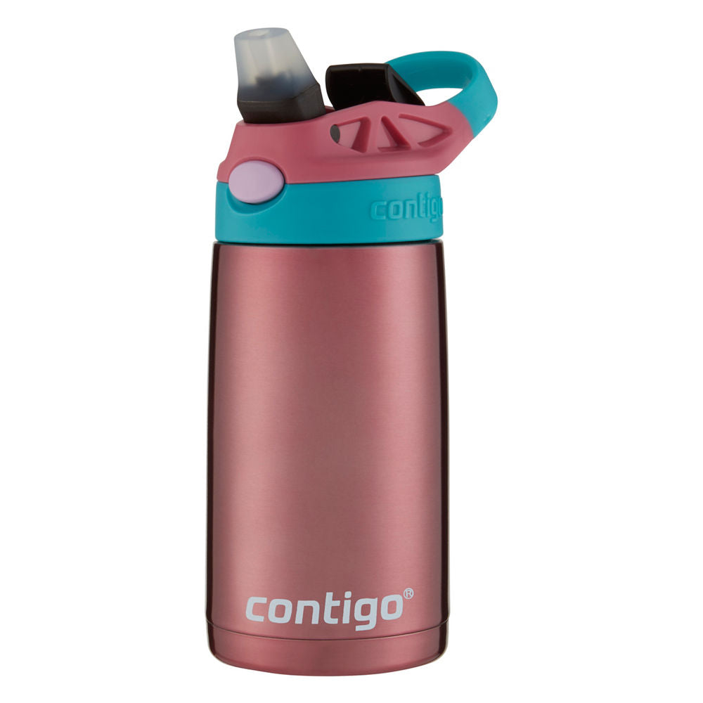 Contigo® Kids Straw Stainless Steel Water Bottle with AUTOSPOUT® Lid, 13oz