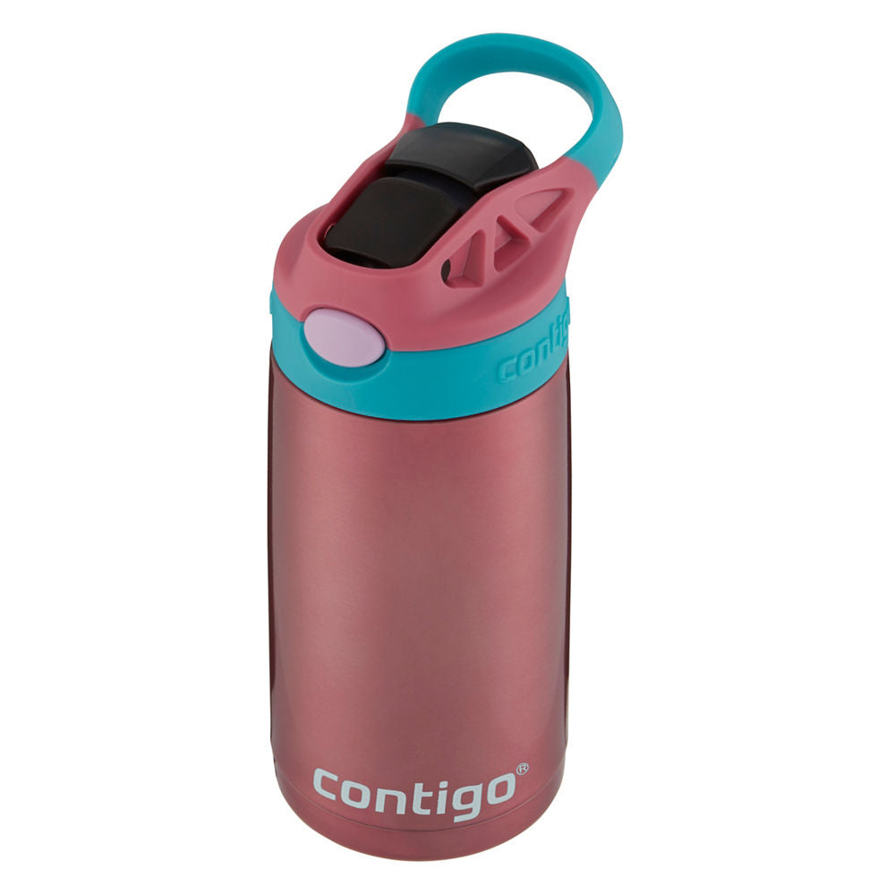 Contigo® Kids Straw Stainless Steel Water Bottle with AUTOSPOUT® Lid, 13oz