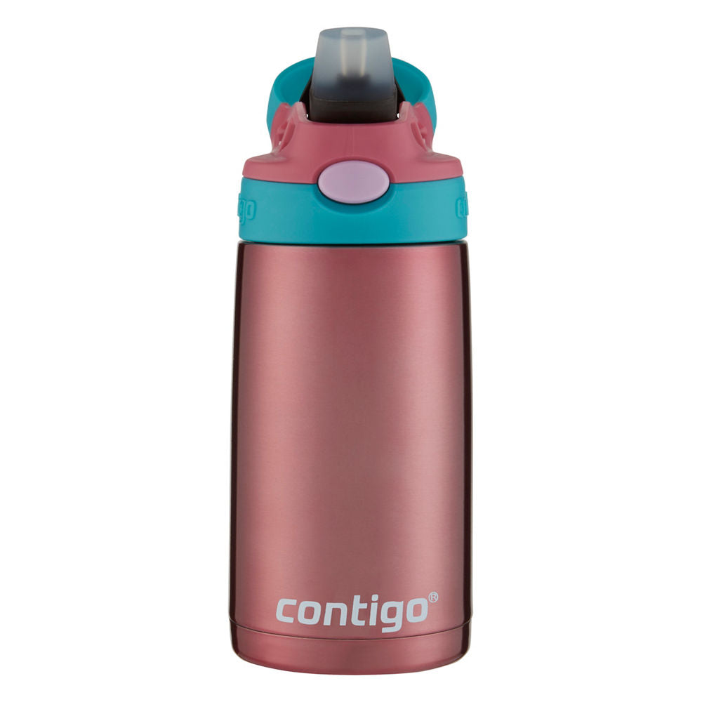 Contigo® Kids Straw Stainless Steel Water Bottle with AUTOSPOUT® Lid, 13oz