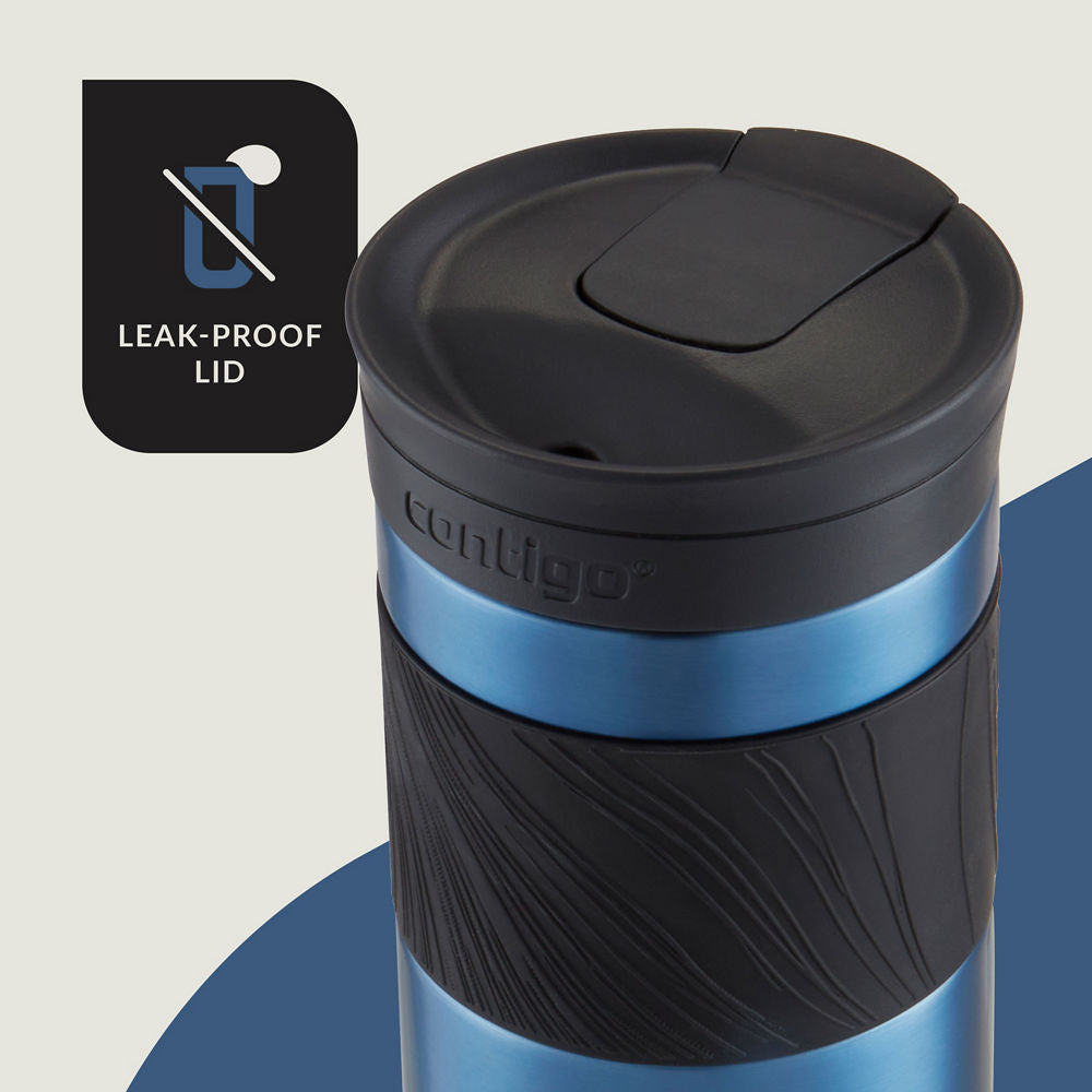 SNAPSEAL™ Insulated Stainless Steel Travel Mug with Grip, 20 oz