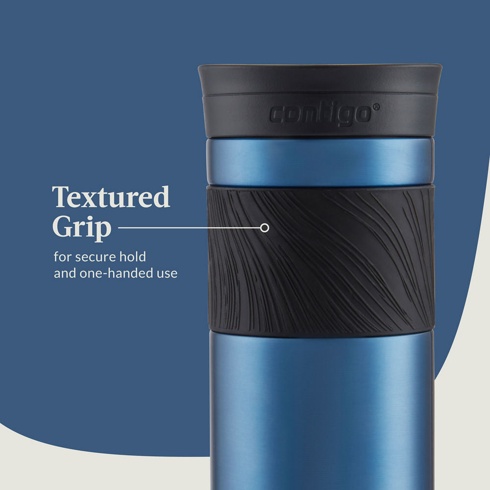 SNAPSEAL™ Insulated Stainless Steel Travel Mug with Grip, 20 oz