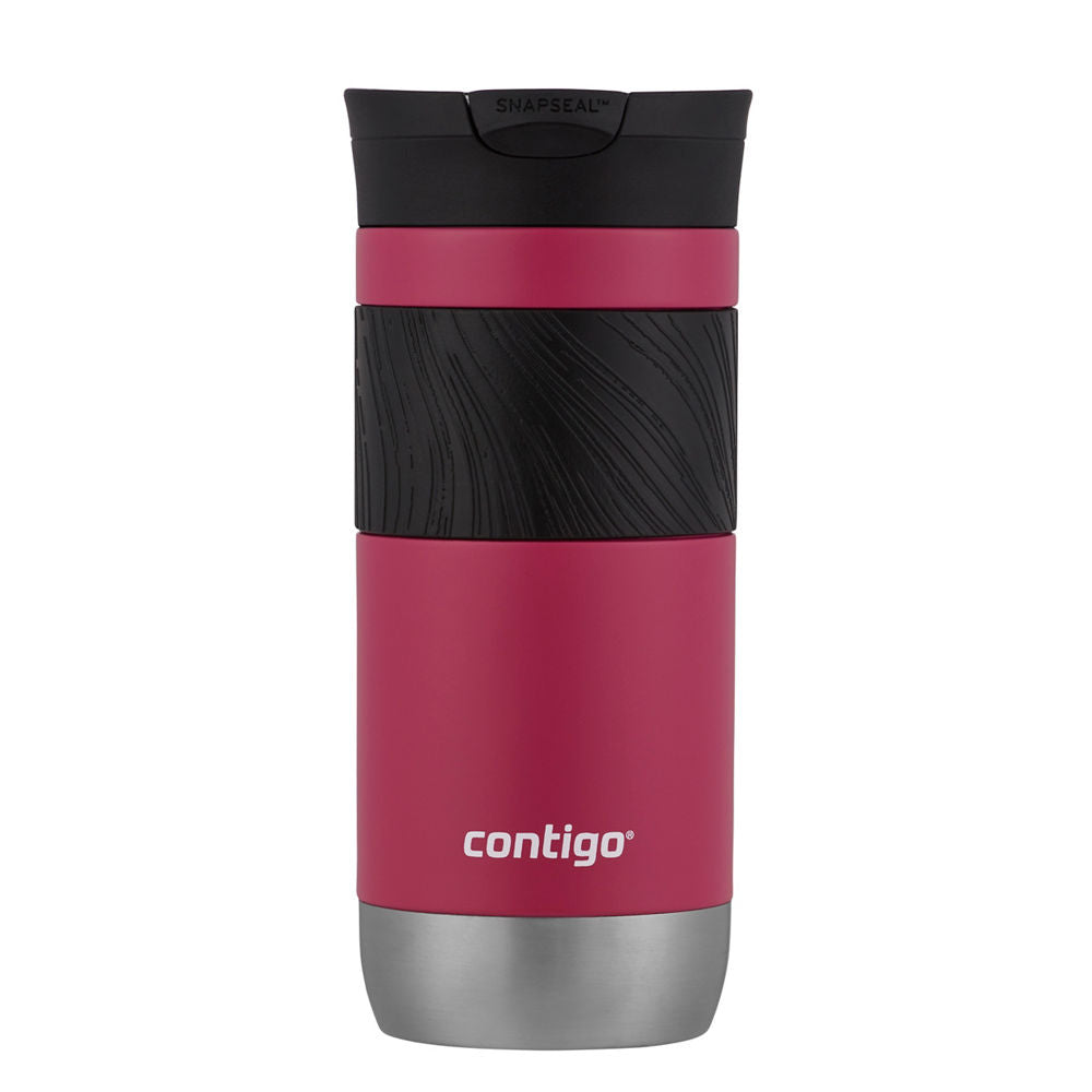 Contigo® Byron 2.0 Stainless Steel Travel Mug with SNAPSEAL™ Lid and Grip, 16oz