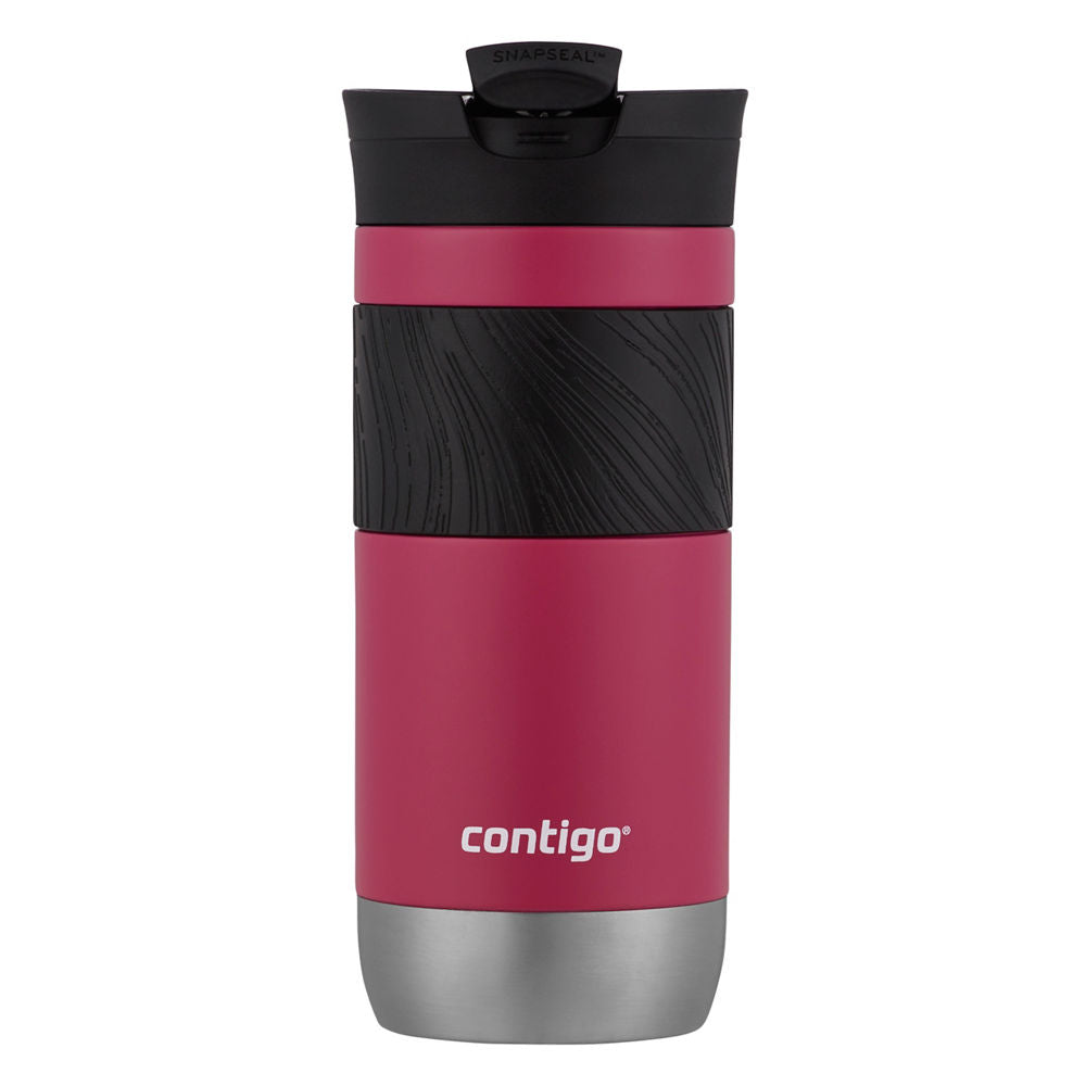 Contigo® Byron 2.0 Stainless Steel Travel Mug with SNAPSEAL™ Lid and Grip, 16oz