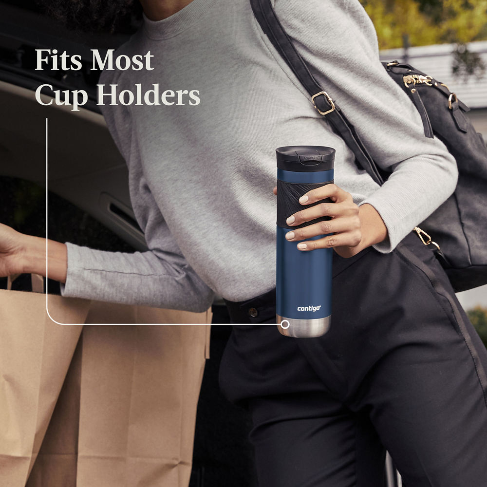 Contigo® Byron 2.0 Stainless Steel Travel Mug with SNAPSEAL™ Lid and Grip, 24oz