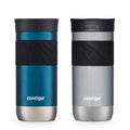 Contigo® Byron 2.0 Stainless Steel Travel Mug with SNAPSEAL™ Lid and Grip, 16oz, 2-Pack