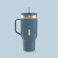 30 oz SnapSeal™ Tumbler (w/ Straw & Handle)