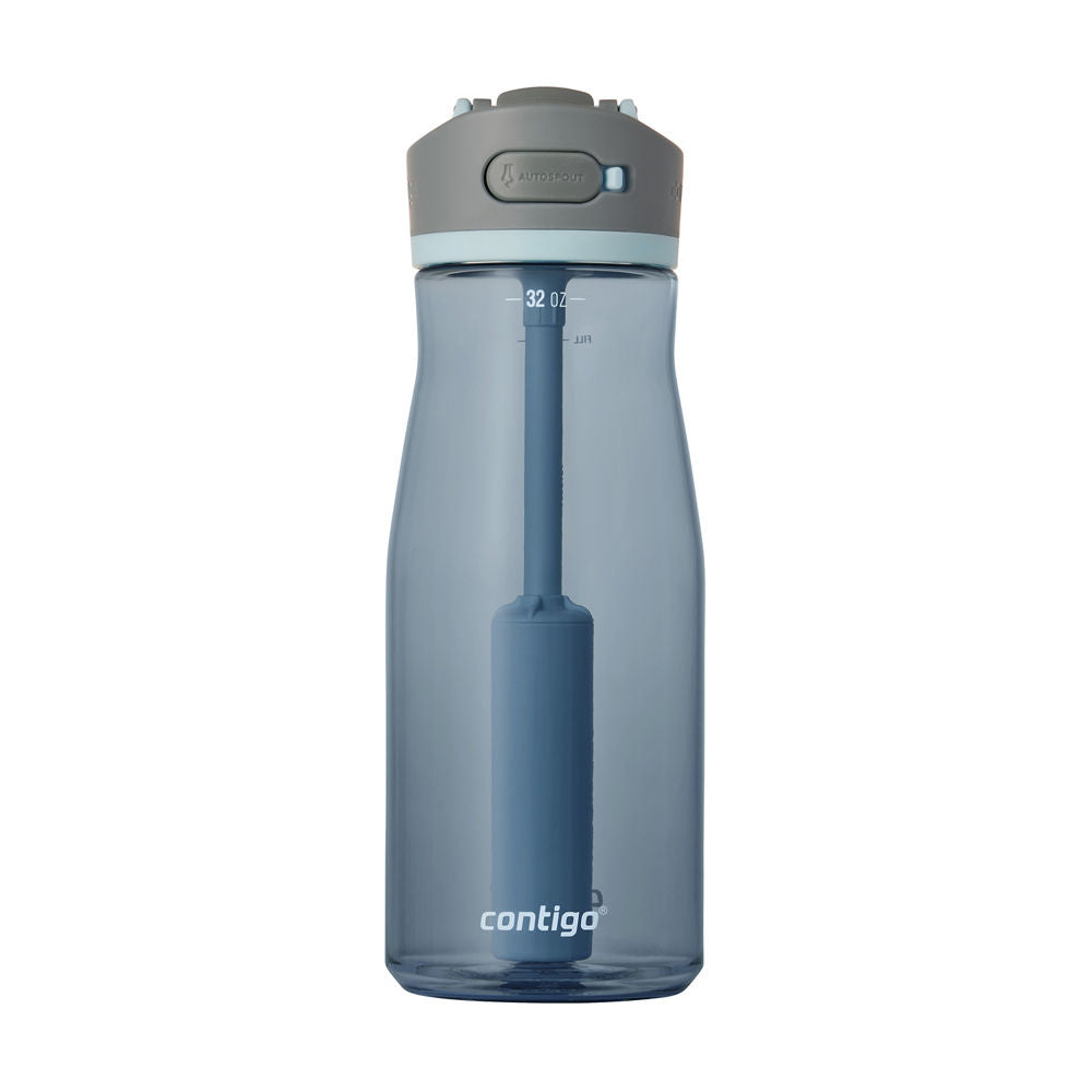 Contigo® Wells Plastic Filter Water Bottle with AUTOSPOUT® Straw Lid, 32 Oz.