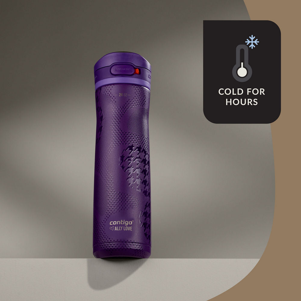 Contigo® x Ally Love Jackson Chill 2.0 Stainless Steel Water Bottle with AUTOPOP®  Lid, 24oz