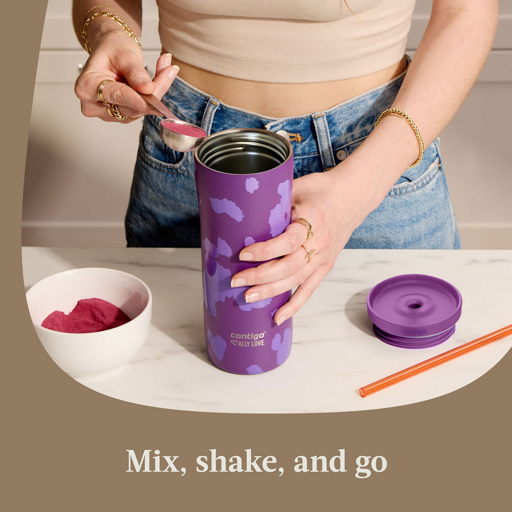 Contigo® x Ally Love Streeterville 2.0 Stainless Steel Tumbler with Straw, 24oz