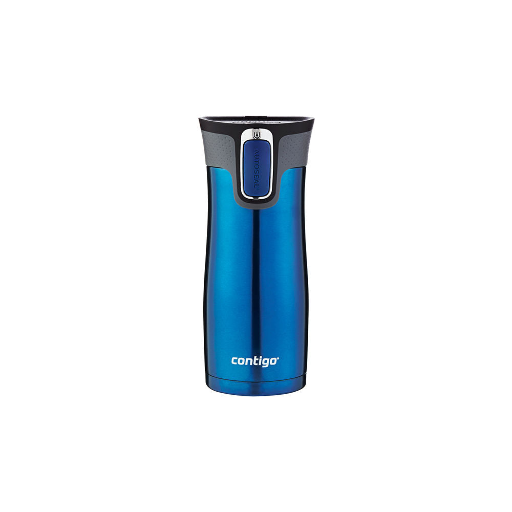Contigo® West Loop 2.0 Stainless Steel Travel Mug with AUTOSEAL® Lid, 16oz, 2-Pack